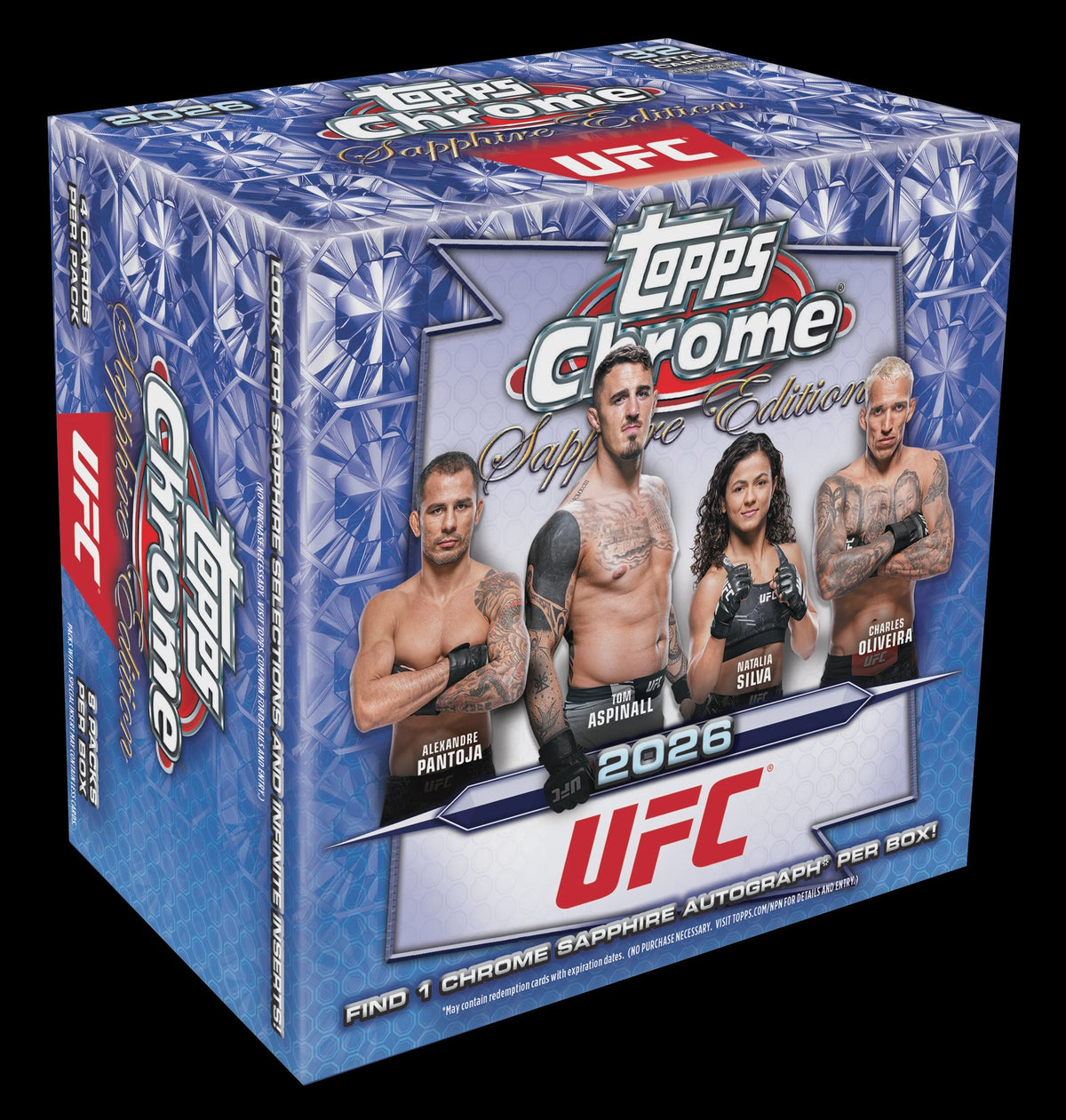 2026 Topps Chrome UFC Sapphire Box