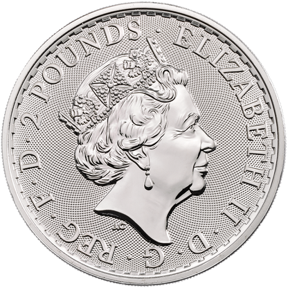 2021 1 oz Silver Britannia Great Britain