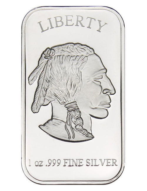 1 oz SilverTowne Buffalo Silver Bar
