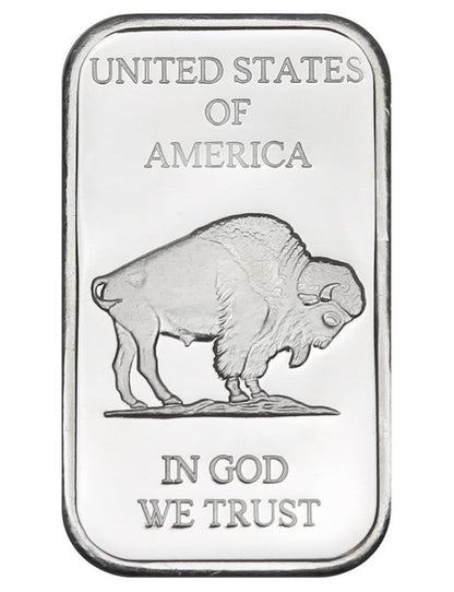 1 oz SilverTowne Buffalo Silver Bar