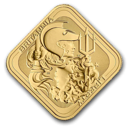 1 oz Britannia and Liberty Gold Bar