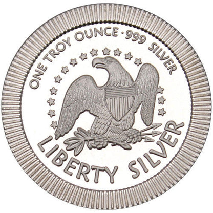 1 oz Silver Rounds .999 Finexx
