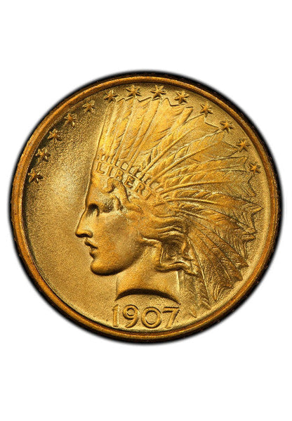 Pre-33 $10 Indian Gold Eagle Coin AU Grade