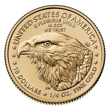 2025 1/4 oz American Gold Eagle Coin BU