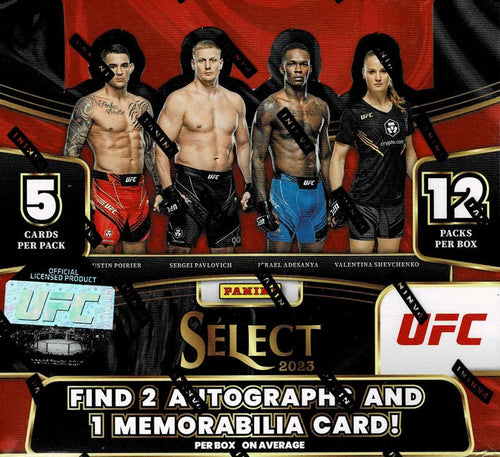 2023 Panini Select UFC Hobby Box
