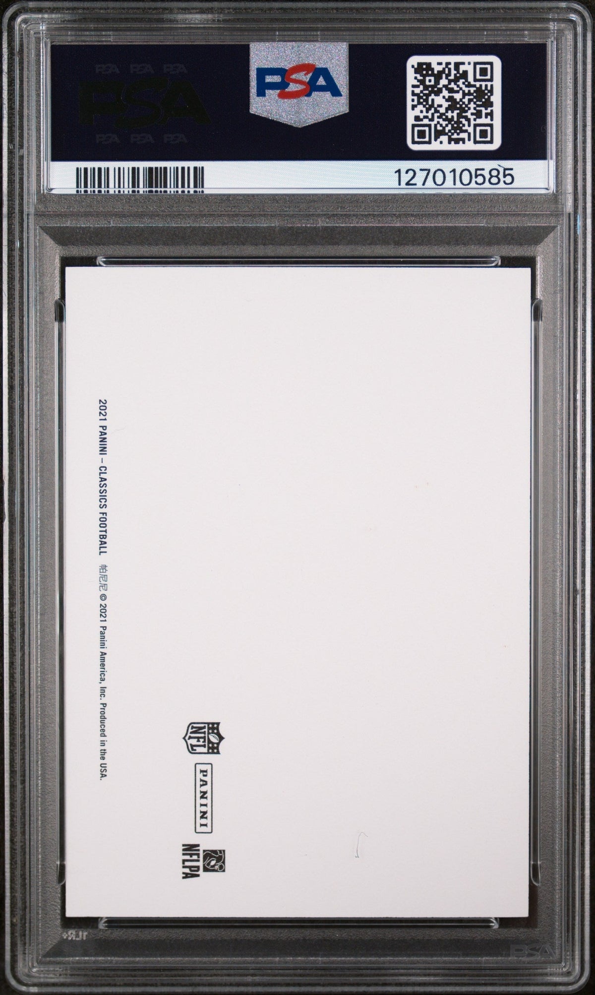2021 Panini Classics Blank Back Ceedee Lamb /25 PSA 10