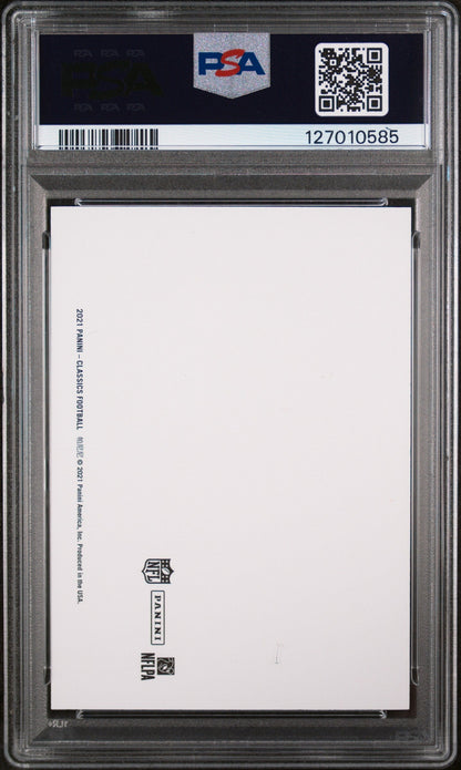2021 Panini Classics Blank Back Ceedee Lamb /25 PSA 10