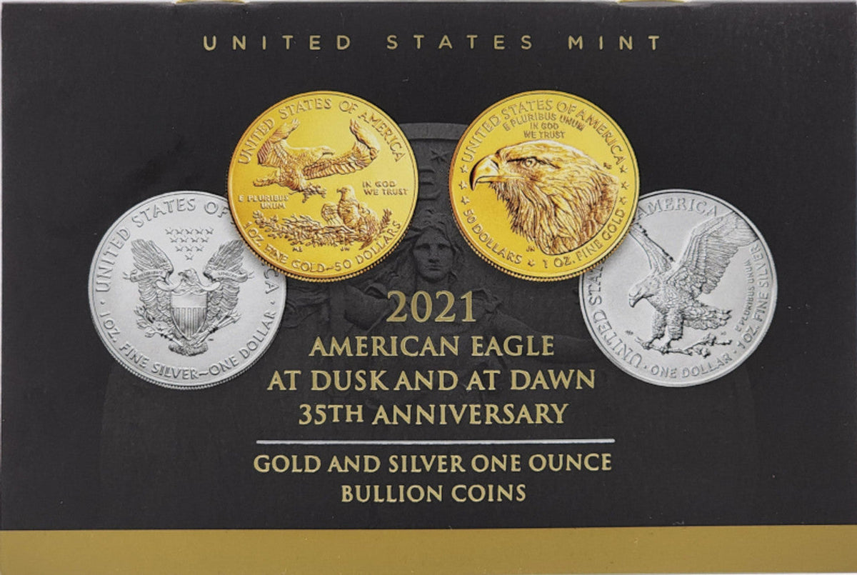 2021 American Silver Eagle Type 1 At Dusk & Dawn 35th Anniversary 225th To Last NGC MS70