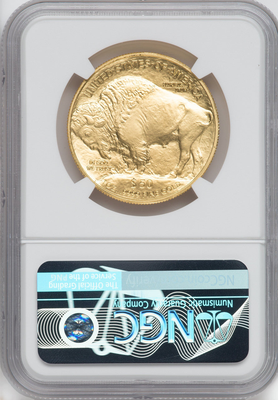 2023 $50 Gold Buffalo First Day of Issue NGC MS70