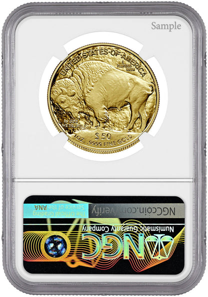 2023-W $50 One Ounce Gold Buffalo Early Releases NGC PF70 Ultra Cameo