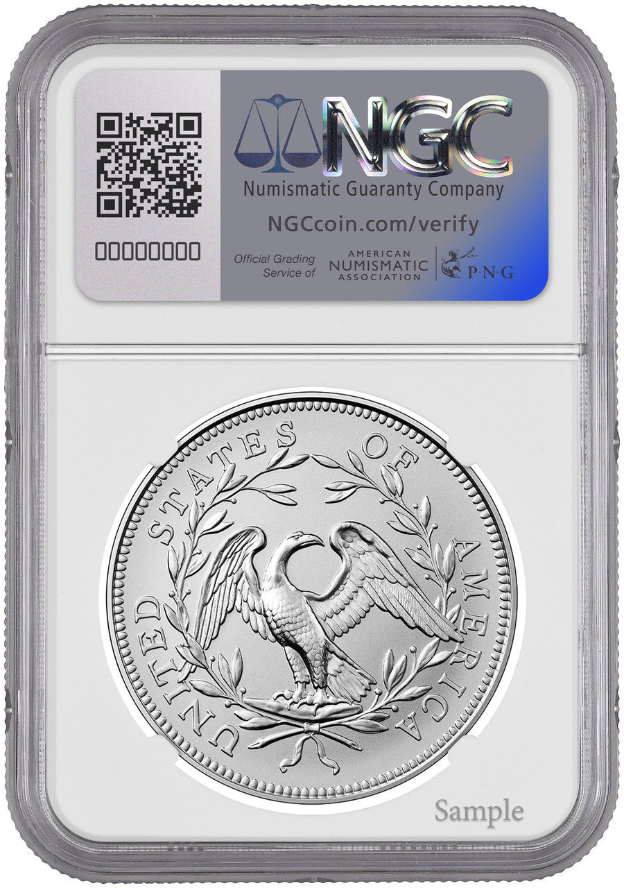2024 Flowing Hair Silver Medal 230th Anniversary AR W/Privy NGC MS70 Harrigal