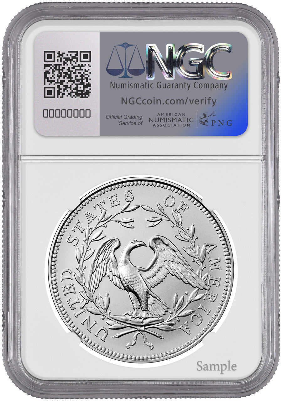 2024 230th Anniversary Flowing Hair Silver Medal 77 of 230 Privy NGC MS70 AR Harrigal