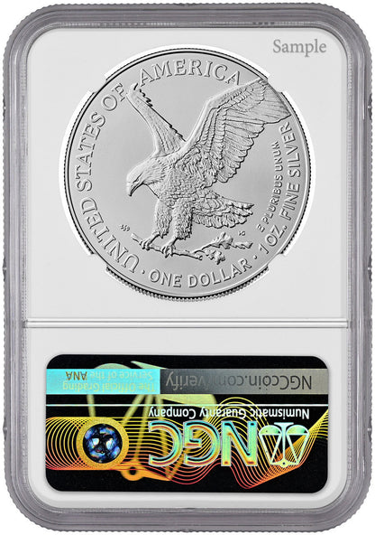 2026(W) Struck at West Point Mint Silver Eagle FDOI NGC MS70