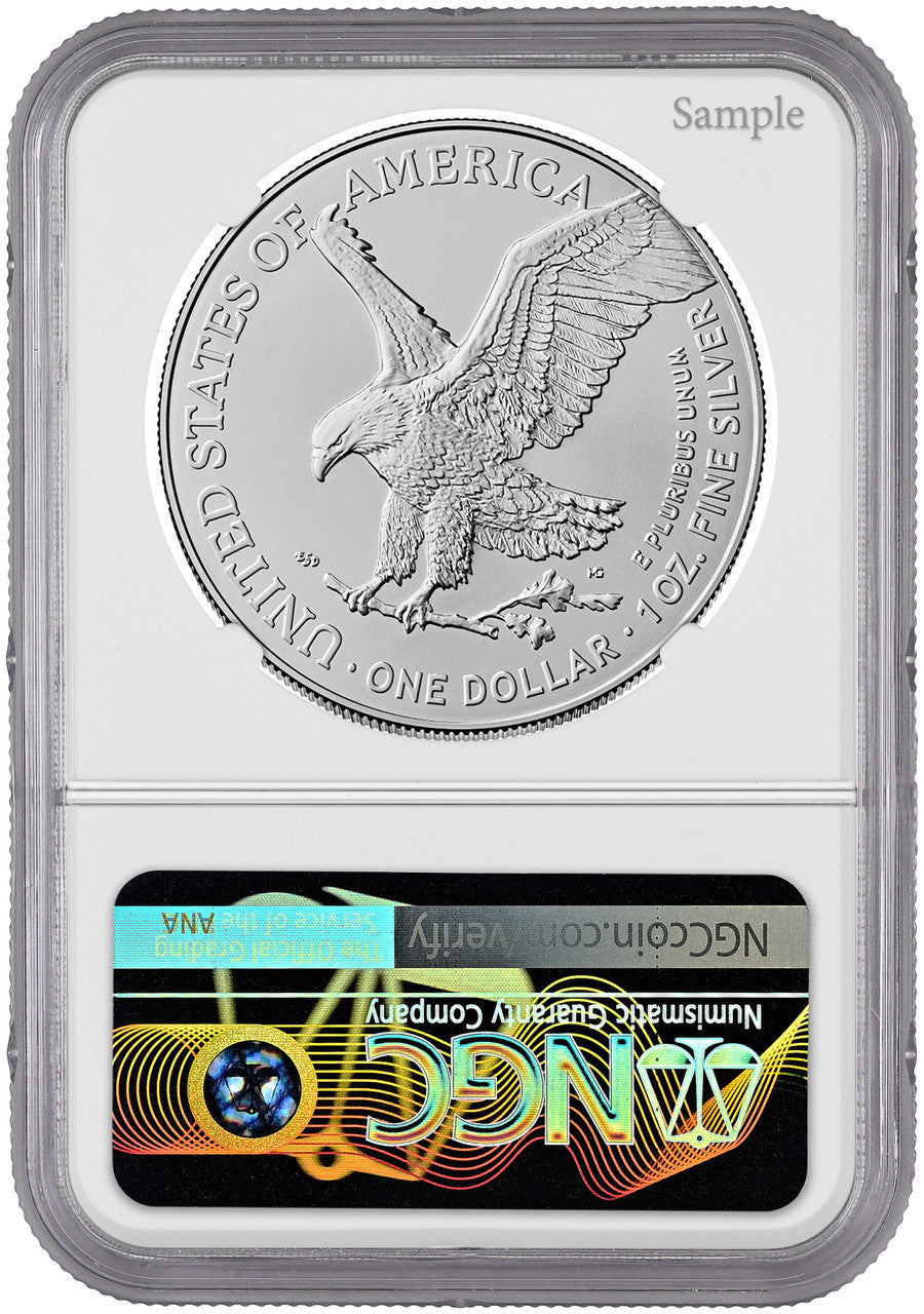 2026 American Silver Eagle Early Releases NGC MS70