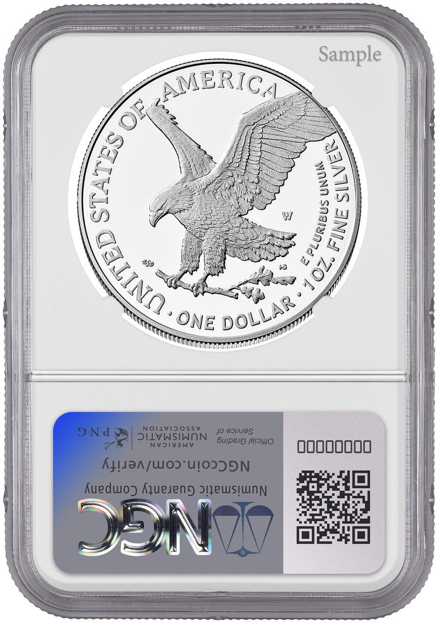 2026 W Silver Eagle Liberty Bell 250 Privy FDI PF70 NGC (1776-2026) Congress