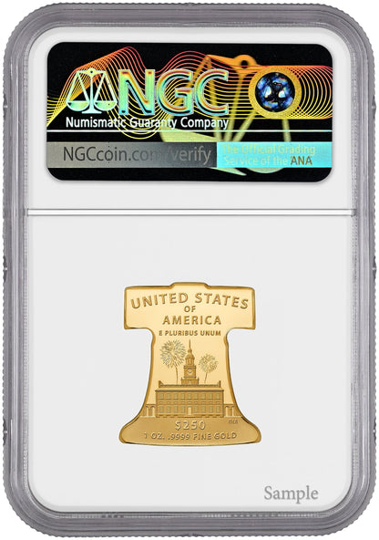 2026-P Freedom Ringing Liberty Bell 1 oz Gold Coin NGC PF70 Congress
