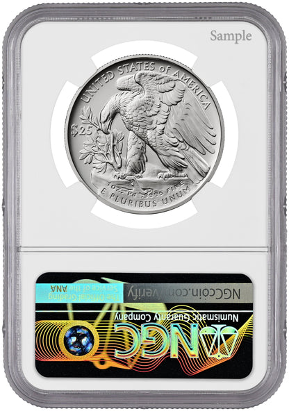 2026-W (1776-2026) $25 Dual Date Liberty Bell Privy Palladium Eagle AR NGC MS70 Harrigal