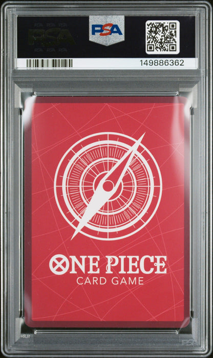 2024 One Piece Starter Deck 13 the Three Brothers Ultra Deck Black and White Alternate Art Monkey D. Luffy #ST13003 PSA 10