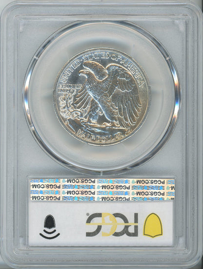 1928-S 50C Walking Liberty Half Dollar PCGS AU58