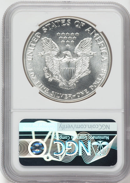 1988 American Silver Eagle NGC MS70 Ron Harrigal Signed