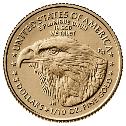 2026 1/10 oz American Gold Eagle Gold Coin Brilliant Uncirculated