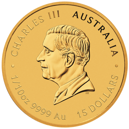 2026 1/10 oz Australian Gold Lunar Horse Coin BU