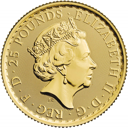 2021 1/4 OZ GREAT BRITAIN GOLD BRITANNIA