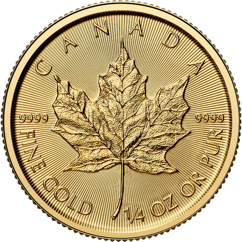 2026 1/4 oz Canadian Gold Maple Leaf Coin BU
