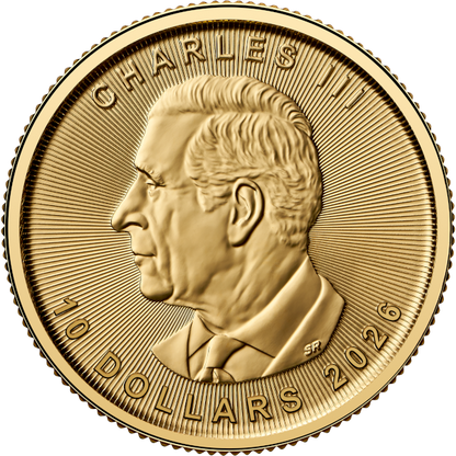 2026 1/4 oz Canadian Gold Maple Leaf Coin BU