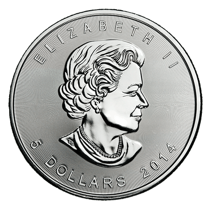 1 oz Canadian Silver Maple Leaf BU (Random Date)