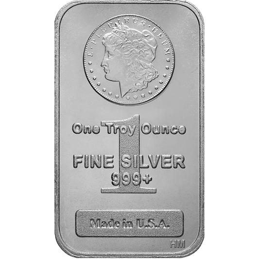 1 oz Morgan Design Silver Bar