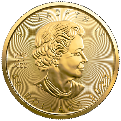 2023 1 oz Canadian Gold Maple Leaf Coin BU