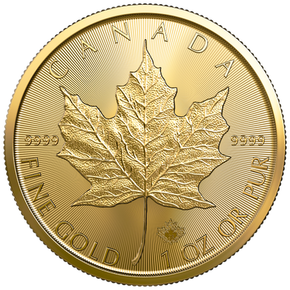 2023 1 oz Canadian Gold Maple Leaf Coin BU