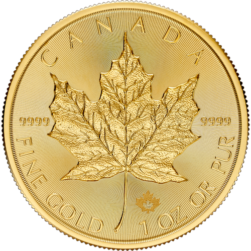 2026 1 oz Canadian Gold Maple Leaf Coin BU