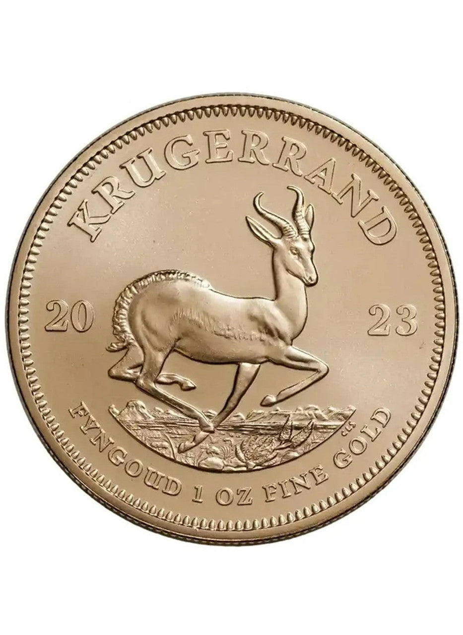 1 oz South African Gold Krugerrand Coin BU (Random Year)