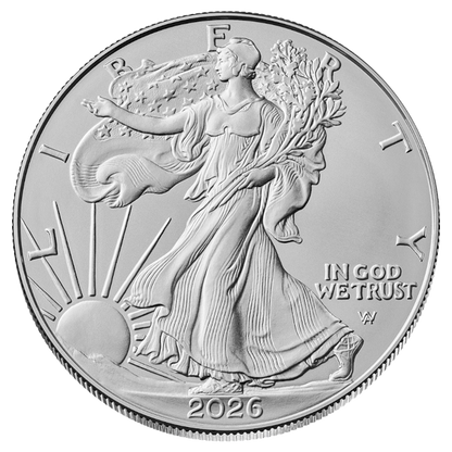 2026 1 oz American Silver Eagle Coin BU