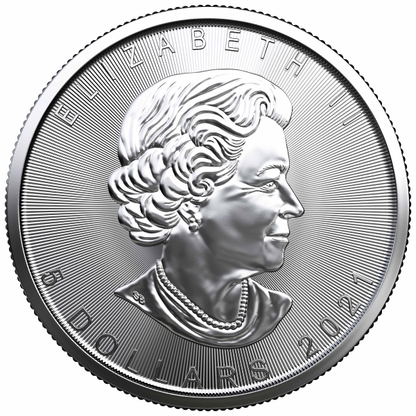 2021 1 oz Canadian .9999 Silver Maple Leaf Coin BU