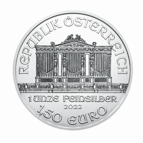 2022 1 oz Austrian Silver Philharmonic Coin BU
