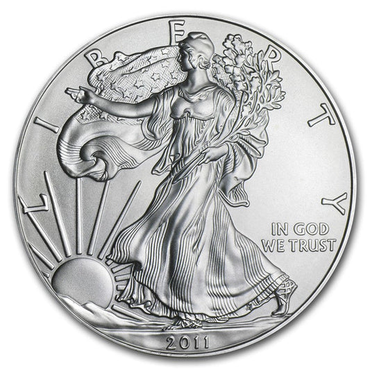 2011 1 oz American Silver Eagle Coin BU