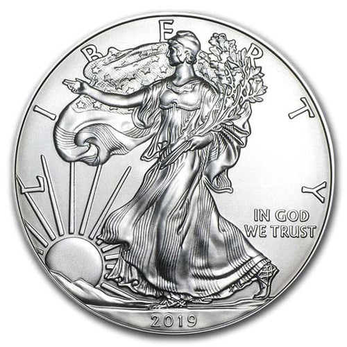 2019 1 oz American Silver Eagle BU