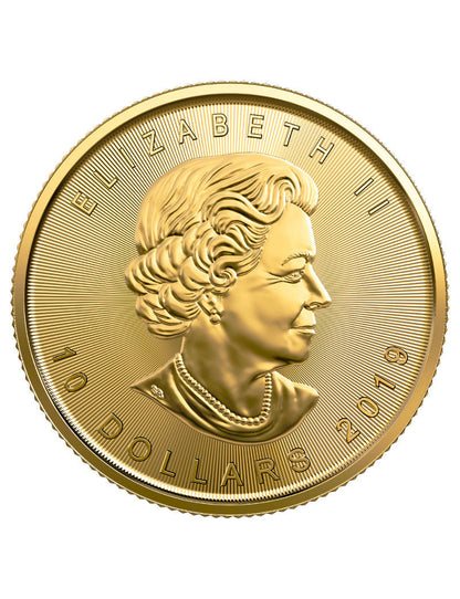 2019 1/4 oz Canadian Gold Maple Leaf Coin