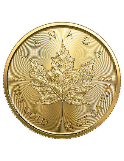 2019 1/4 oz Canadian Gold Maple Leaf Coin