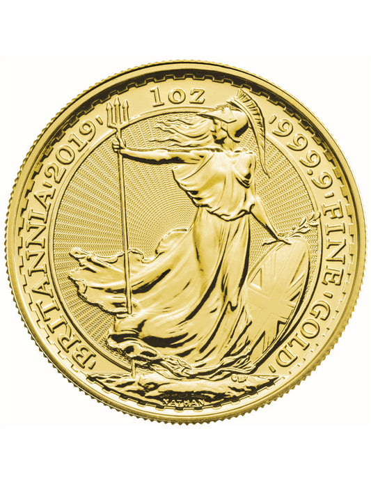 2019 1 oz British Gold Britannia Coin