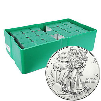 2020 American Silver Eagle Monster Box (500 Coins)