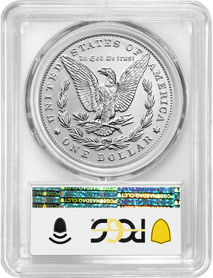 2021 $1 Morgan Dollar First Day of Issue PCGS MS70