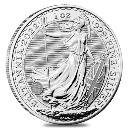 2022 Great Britain 1 oz Silver Britannia BU
