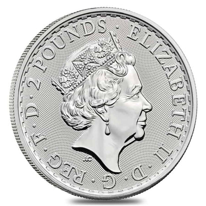 2022 Great Britain 1 oz Silver Britannia BU