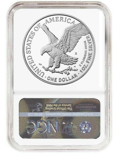 2022-S Proof Silver Eagle Early Releases NGC PF70UCAM