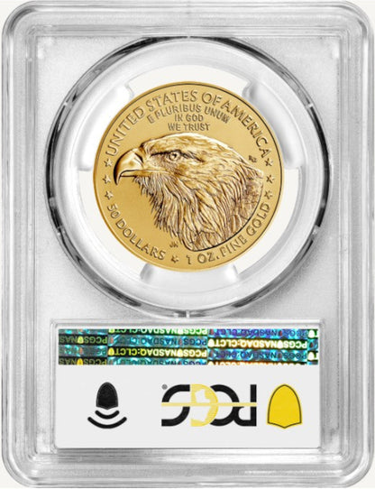 2022-W 1oz Burnished American Gold Eagle First Strike PCGS SP70