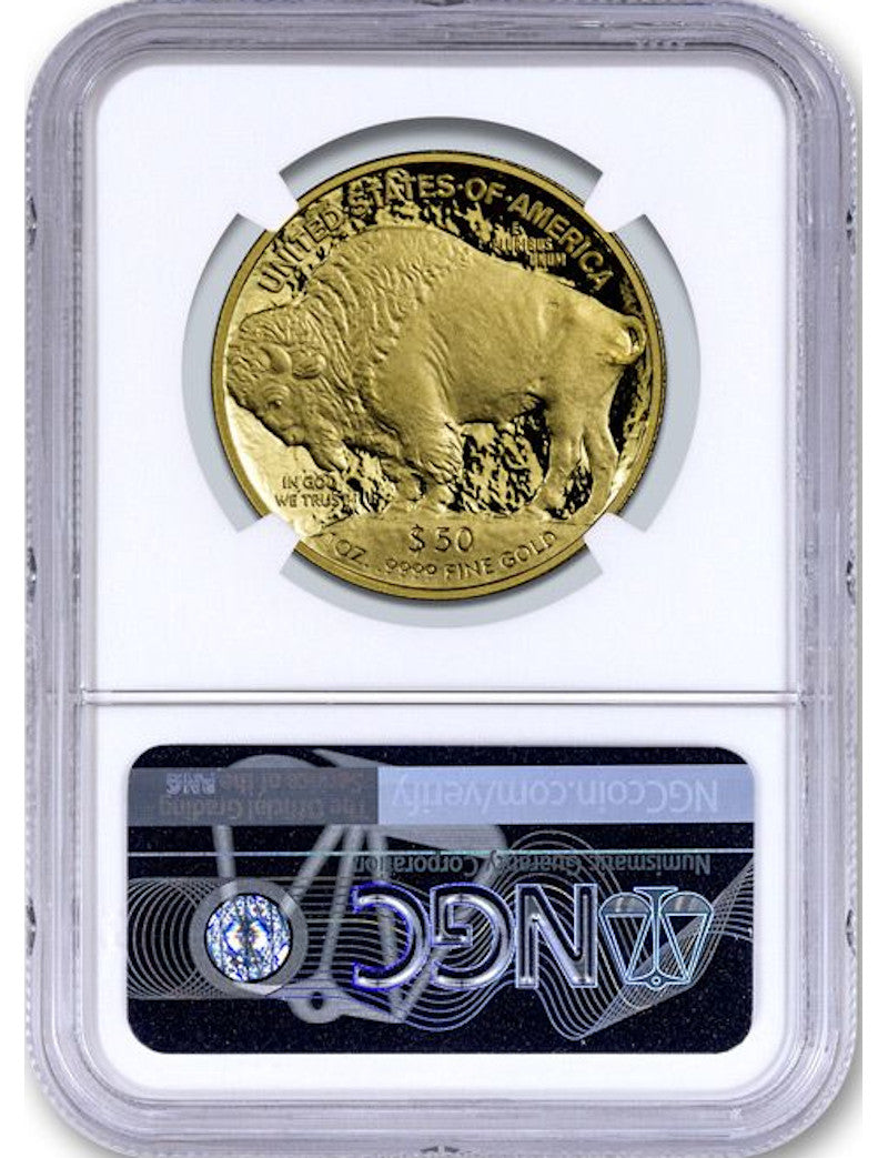 2022-W $50 Gold Buffalo Early Releases NGC PF70UCAM